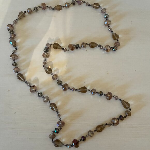 Long Glass Necklace - Picture 1 of 6